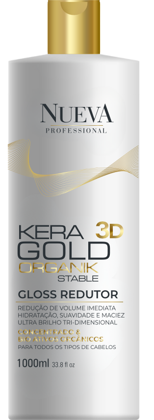 Kera Gold 3D Organik Stable — Gloss Redutor